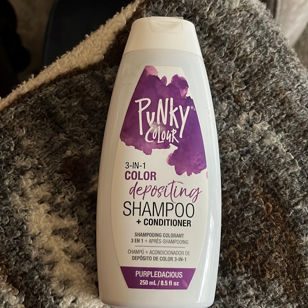 Punky Colour purpledacious three in one color, depositing shampoo & conditioner